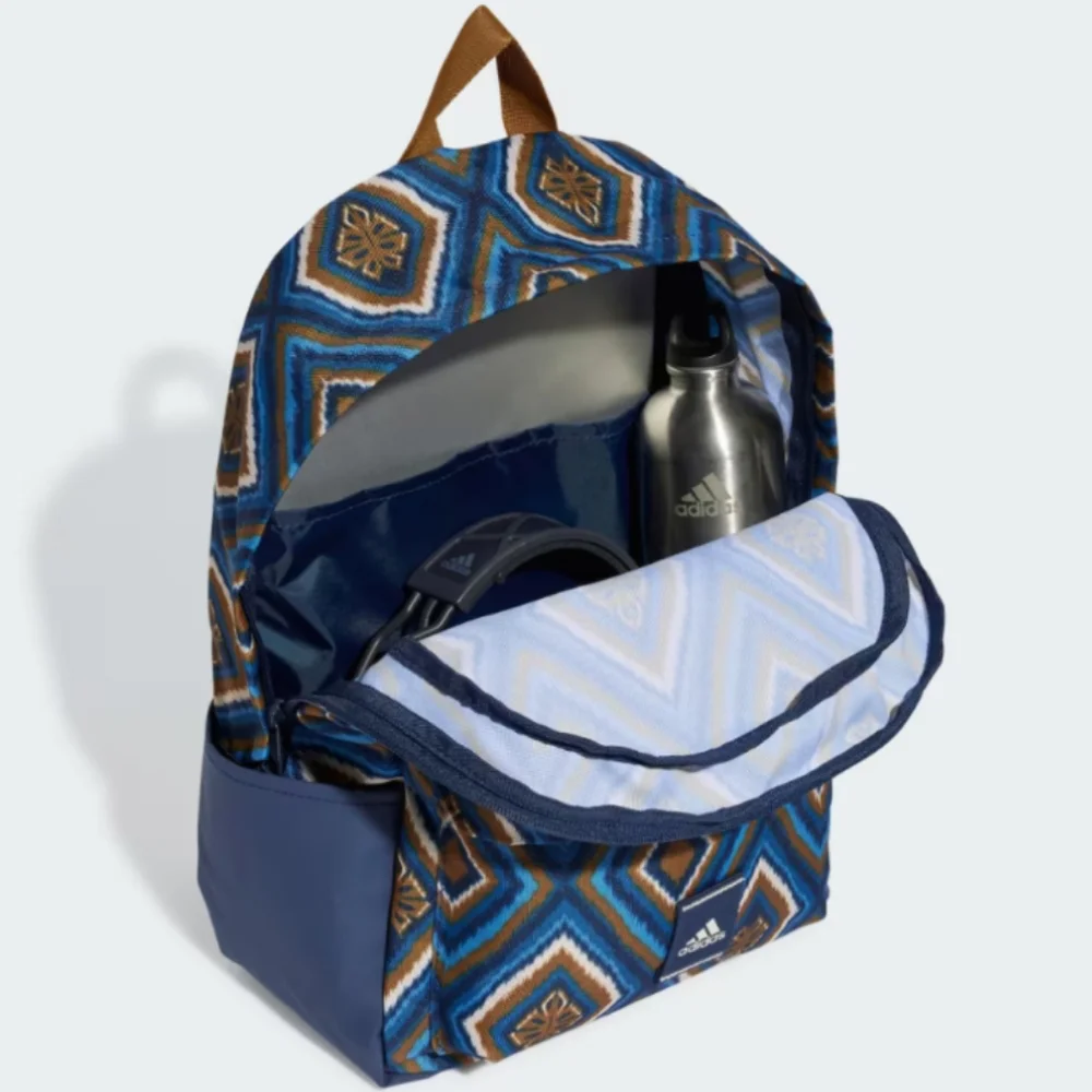 NWT FARM Rio Adidas Collaboration Backpack Abstract Geometric Print Colorful Bag